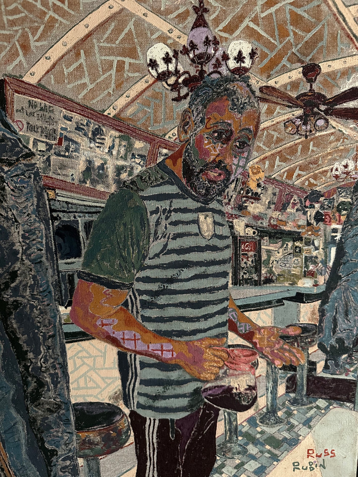 'lou at the Dumont crystal diner'